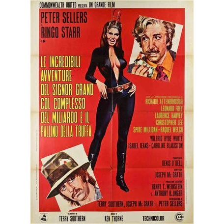 1960s Vintage Pop-Art Italian The Magic Christian Poster, 1960s For Sale - Image 5 of 5