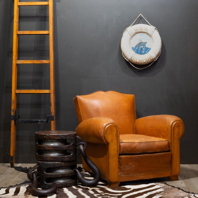 ABOUT Set sail through history with this charming 1944 life preserver from the U.S.S. Howard W. Gilmore. This genuine WWII...