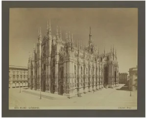 Edizioni Brogi, Milan Cathedral, 1870, Photograph