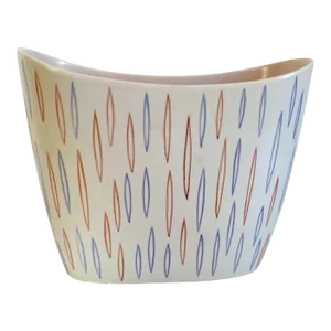 1950's Mid Century Modern English Poole Pottery Vase