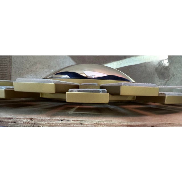 2020s Murano Glass Convex Verona Mirror by Thomas Pheasant for Baker Furniture Co. For Sale - Image 5 of 11