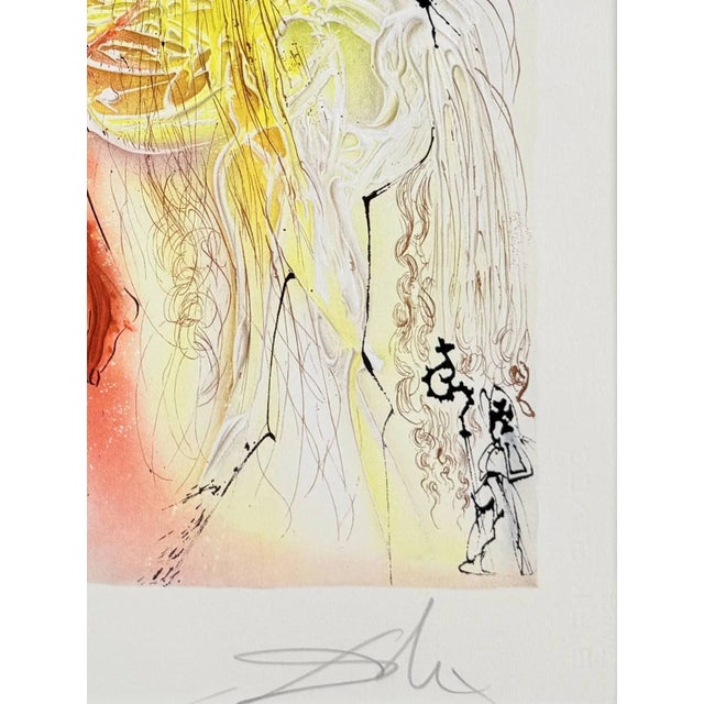 Salvador Dali, Lady Godiva, 1970, Lithograph For Sale - Image 3 of 10