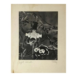 1950s Laurence Tilley Photograph Titled Light Lunch For Sale