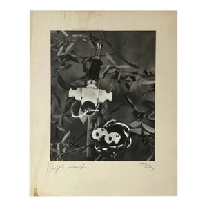 1950s Laurence Tilley Photograph Titled Light Lunch