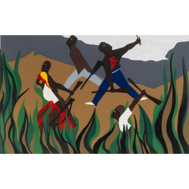 Jacob Lawrence (American, 1917-2000), "To Preserve Their Freedom", Screenprint in Colors on Bainbridge Two-Ply Rag Paper,...