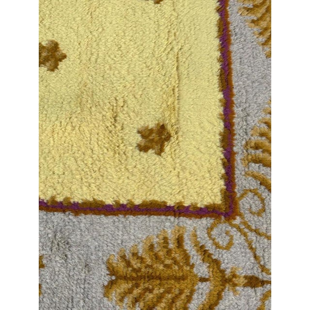 Antique French Savonnerie Rug, 1920s For Sale - Image 10 of 18
