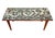 Wood Mid-Century Modern Mosaic Agate Coffee Table – Walnut Frame, Natural Stone Top For Sale - Image 7 of 11