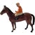 Traditional Vintage 1931 Hubley Cast Iron Jockey & Race Horse For Sale - Image 3 of 3