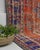 Orange 1970s Vintage Handmade Wool Cotton Orange Area Rug For Sale - Image 8 of 12