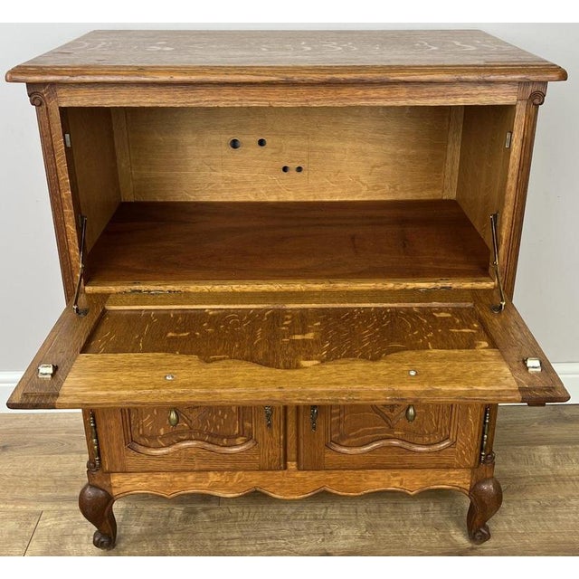 Vintage French Louis XIV Oak Sideboard For Sale - Image 16 of 18