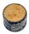 Blue Unusual Antique American Blue Spongeware Decorated Kitchen Beater Jar - Circa Very Early 1900s For Sale - Image 8 of 18
