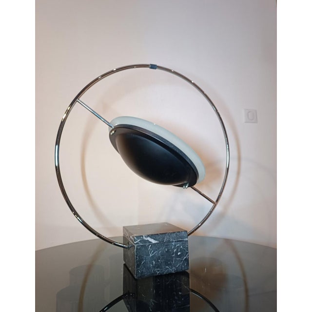 1970s Saturn Lamp by LG for Maison Lucien Gau, 1980 For Sale - Image 5 of 13