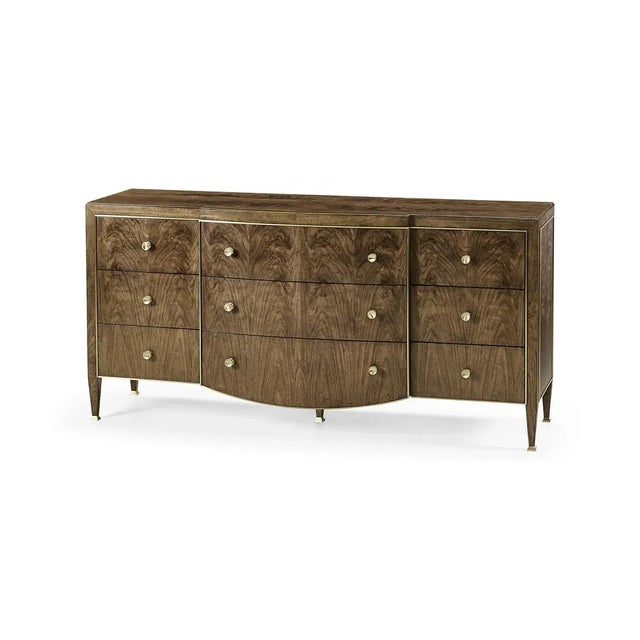 Modern French Walnut Dresser For Sale In Greensboro - Image 6 of 6