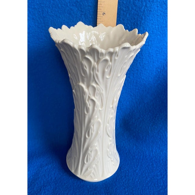 French Country Lenox Woodland Collection Vase For Sale - Image 3 of 9