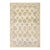 6'x9' Ariana Transitional Hand-Knotted Rug | Soft Yellow & Blue Wool For Sale
