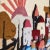 Mid-Century Modern 1970s Decorative Rug | Old City Jerusalem For Sale - Image 3 of 9