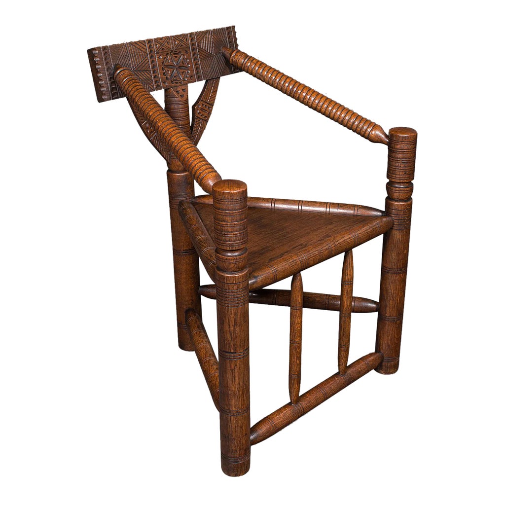 イギリスアンティーク　ターナーチェア 1880's Antique Turner's Chair | Chairish