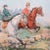 Realism 'Steeplechase' by George Harrington, Boston, Massachusetts, National Academy of Design, Beagle, Horse For Sale - Image 3 of 9