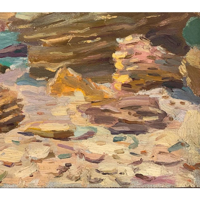Original Seascape Oil Painting, Ukrainian Artist, 1961 29-34 For Sale - Image 6 of 6