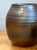 Vintage Brown Glazed Ceramic Vase For Sale - Image 12 of 12