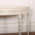 Swedish Painted Demi-Lune Console Table For Sale - Image 4 of 8