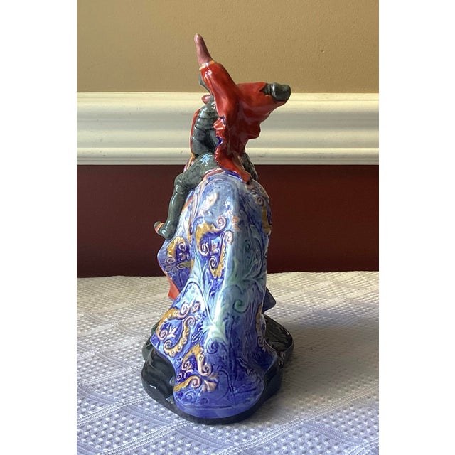 Art Deco Vintage Royal Doulton “The Broken Lance” Porcelain Figurine #Hn 2041, 1948 For Sale - Image 3 of 9