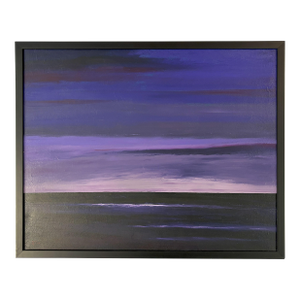 Original Signed & Framed Painting on Canvas by A. Neri (American, Present Day) Titled 'Pacific Evening' C2004
