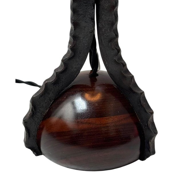 Art Deco Amsterdam School Table Lamp by Piet Kramer, 1920s For Sale - Image 6 of 12