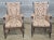 Traditional Late 20th Century Pair of Paisley Upholstered Coffee Color Stain Armchair Made by Country Hill, Millersburg Ohio For Sale - Image 3 of 12