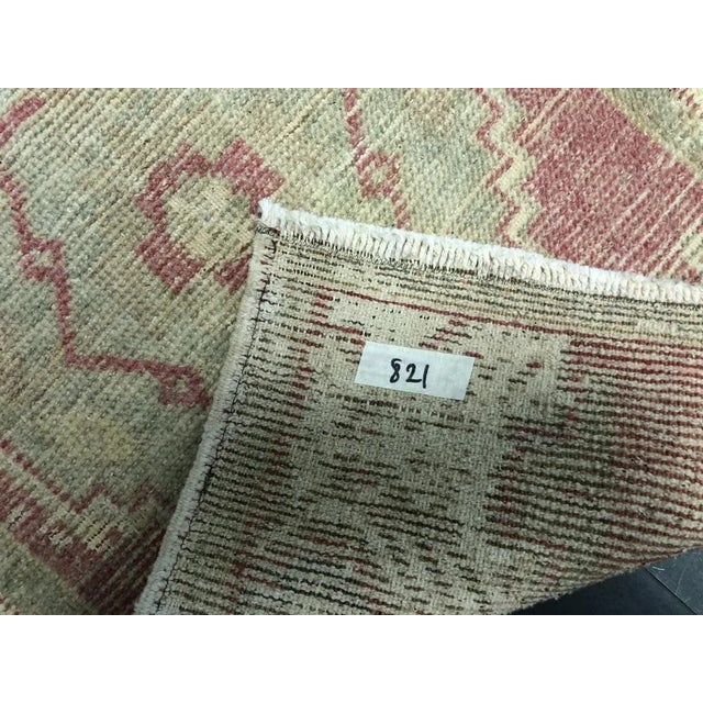 Handmade Wool Small Rug, 1960s, in Flawless conditions. Designed 1960 to 1969