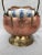 Mid 20th Century Copper Brass Coal Scuttle Ash Bin With Delft Handles Holland For Sale - Image 9 of 12