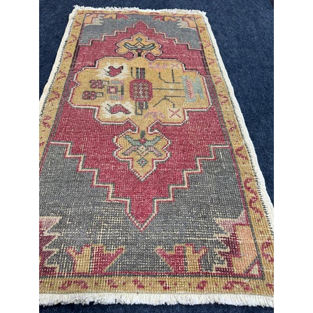 Turkish Yastik Rug 1'11" x 3'7" #23961 Explore a curated collection of hallway runners, wool rugs, and handmade...