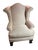 The James Scott Custom hand Made Oversize old hickory style Wingback Claw foot Chair is a luxurious accent chair designed...