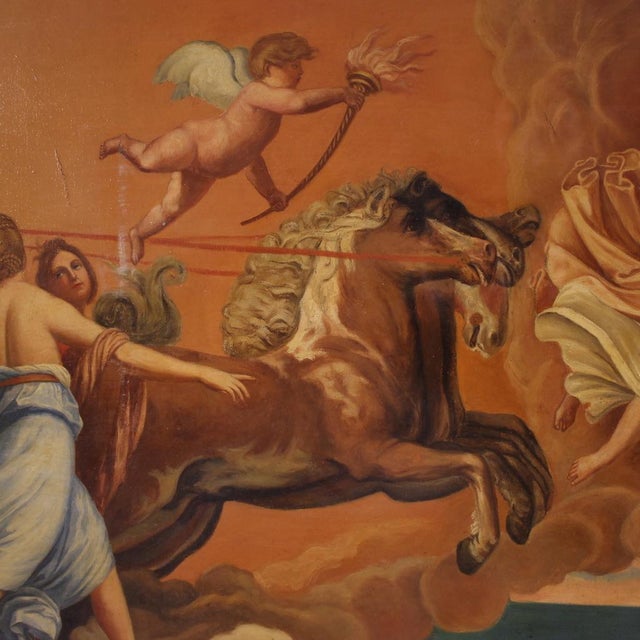 The Chariot of Dawn After Guido Reni, 1840, Oil on Canvas, Framed For Sale - Image 10 of 16