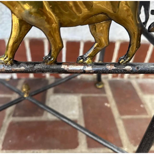 Green 1980s Maitland Smith Box on Stand Side Table With Lions For Sale - Image 8 of 10