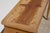 1980s Handcrafted Queen Anne Sofa Table, Fire-Figured Sugar Pine Top For Sale - Image 10 of 14