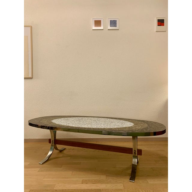 Space Age Sofa Table in the style of Gaetano Sciolari, 1960s For Sale - Image 18 of 18