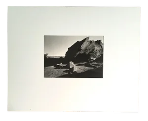 1970s "Neskaupstadur" Icelandic Landscape Photograph by Fred Picker