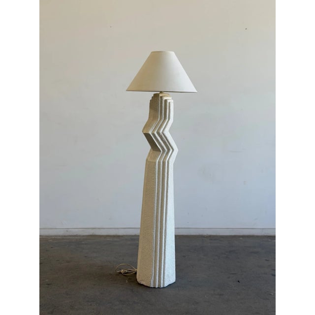 1980s Post Modern Zig Zag Lamp For Sale - Image 10 of 15