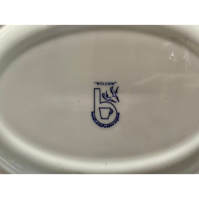 English Earthenware Dinner Service by Willow Barratts of Staffordshire, 1970, Set of 7 For Sale - Image 4 of 6