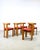 Brown Vintage Dining Chairs by Luigi Vaghi, 1960s, Set of 6 For Sale - Image 8 of 9