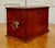 Antique Victorian Oak Fitted Stationery Box with Writing Slope, 1890 For Sale - Image 4 of 13