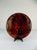 Vintage Round Acrylic Tray with Brass Details from Guzzini, 1970s For Sale - Image 6 of 6
