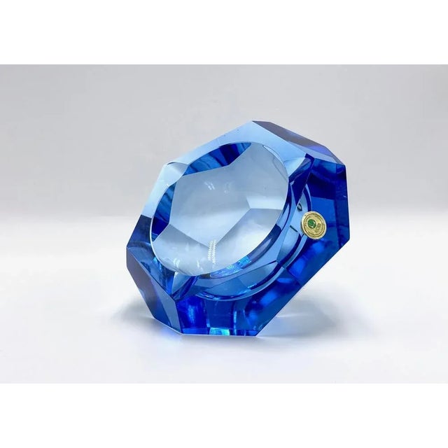 Art Deco Crystal Ashtray from Lausitzer Glas, 1930s For Sale - Image 3 of 12