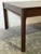 1960s Rosewood Minimalist Coffee Table With Straight Legs Danish Mid-Century Modern 1960s For Sale - Image 5 of 12