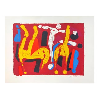 Marino Marini, Horses and Riders V, 1972, Lithograph For Sale