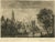 This rare authentic old antique print / plate originates from: 'Nieuwe atlas, van de hoofdgebouwen en gezienten der stad...
