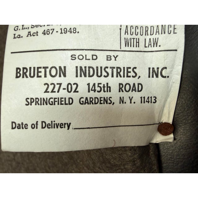 Industrial Brueton Cantilever Leather + Chrome Chair For Sale - Image 3 of 12