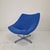 This iconic and rare "Oyster Chair" with cross base, designed by Pierre Paulin for Artifort in the 1960s, is a true...