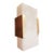 Visual Comfort Alabaster Brass 1 Light Bathroom Hall Wall Sconce Lamp For Sale